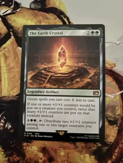1x The Earth Crystal MTG Final Fantasy Rare Nonfoil NM - Image 1
