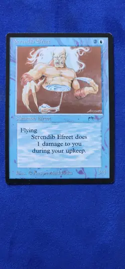MTG Serendib Efreet Arabian Nights in NM Condition - Image 1