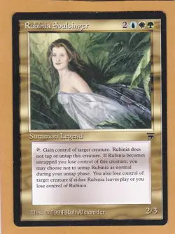 Magic the Gathering: Legends - RUBINIA SOULSINGER (Reduced Price) - Image 1