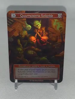 Sorcery Contested Realm: Alpha Quarrelsome Kobolds Foil - Image 1