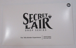 Foil Sealed THE '90S BINDER EXPERIENCE Secret Lair Drop MTG - Image 1