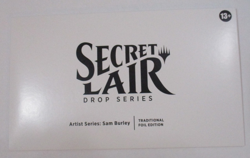 Foil Sealed ARTIST SERIES: SAM BURLEY Secret Lair Drop MTG - Image 1