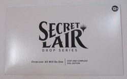 Step-And-Compleat Foil Sealed SHOWCASE: ALL WILL BE ONE Secret Lair Drop MTG - Image 1