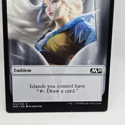 1x Mu Yanling, Sky Dancer Emblem M20 Core Set 2020 MTG Magic The Gathering LP - Image 4