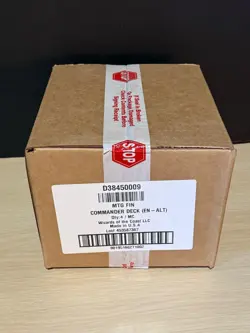 MAGIC THE GATHERING MTG FINAL FANTASY FACTORY SEALED 4 BOX COMMANDER DECK CASE C - Image 2