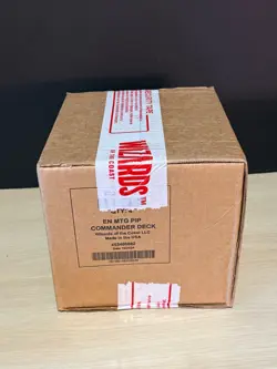 MAGIC THE GATHERING MTG FALLOUT FACTORY SEALED 4 BOX COMMANDER DECK CASE PIP A - Image 2