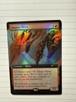 Magma Sliver (Extended Art) Secret Lair Drop Foil - Image 1