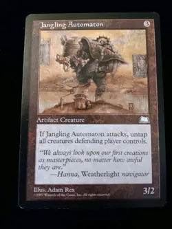 Magic the Gathering MTG Jangling Automaton Weatherlight NM /EX - Image 1