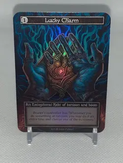 Sorcery Contested Realm: Alpha Lucky Charm Foil - Image 1