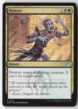 MTG - Putrefy U Ravnica Remastered 212 LP-NM - Image 1