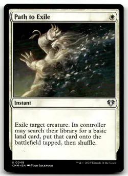 MTG Commander Masters #49 Path to Exile NM - Image 1