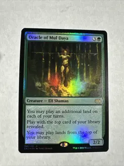MTG Oracle of Mul Daya Double Masters 2022 464 Foil Rare - Image 1