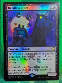Headless Rider Innistrad: Crimson Vow Foil - Image 1