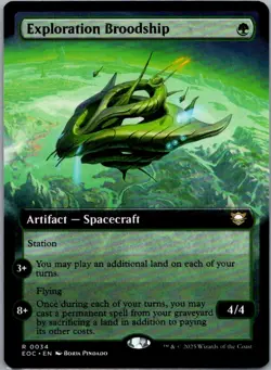 Commander: Edge of Eternities #34 Exploration Broodship (Extended Art) - Image 1