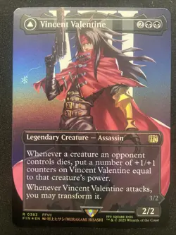 Vincent Valentine (Borderless) Final Fantasy Foil - Image 1