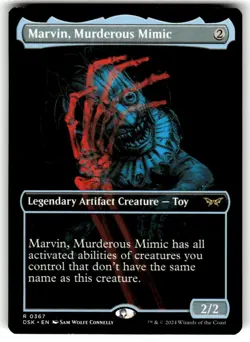 Marvin, Murderous Mimic (Showcase) Duskmourn: House of Horror MTG - Image 1