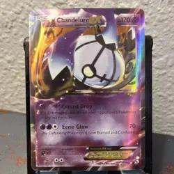 Pokemon Card Chandelure EX 77/113 Legendary Treasures 2013 Holo Rare - Image 1