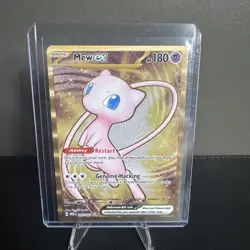 Metal Mew EX Scarlet & Violet 151 Mint Ultra Premium Box Promo Card 205/165 - Image 1