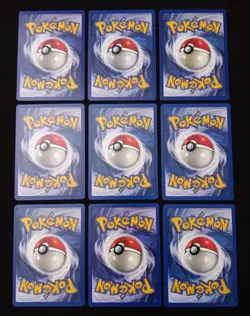 Vintage Pokemon Cards VLP Regular Finish Lot Of 9 BSU Fossil Jungle 1999 Nice + - Image 2