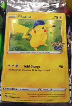 2022 Pikachu Promo Card Sealed - Image 1