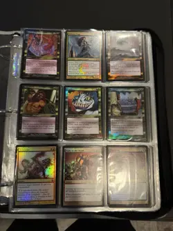 Magic The Gather Mtg Lot Of Old Holo/foil Cards - Image 1