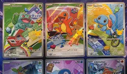 MINT *First Partner ILLUSTRATION COLLECTION* 9 CARD SET *Series 1* Pokemon - Image 3