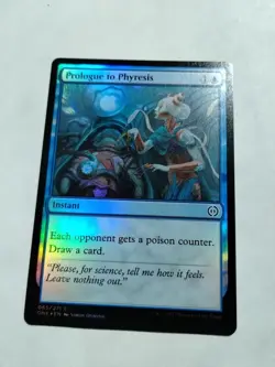 MTG. Prologue to Phyresis. FOIL. Phyrexia: All Will Be One. Pack Fresh - Image 1