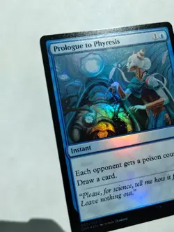 MTG. Prologue to Phyresis. FOIL. Phyrexia: All Will Be One. Pack Fresh - Image 2