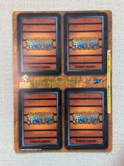 2004 ONE PIECE Carddass Card Game Treasure Sheet 2 Promo Card SEALED/Unpeeled - Image 2
