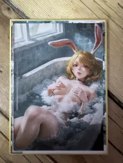 One Piece CCG Goddess Carrot Metal Card - Bath Time /11 - Image 1