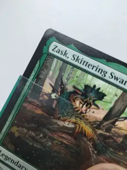 MISPRINT 1x Zask, Skittering Swarmlord, Jumpstart 2022, Magic MTG missing holo - Image 3