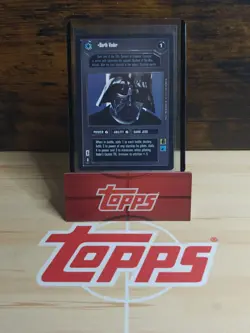 Star Wars Decipher CCG Darth Vader Dark Jedi Card Black - English 68 - Image 1
