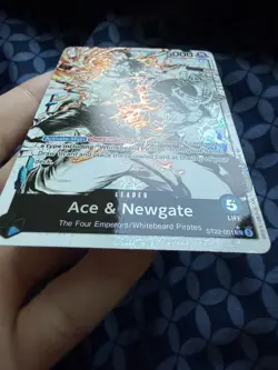 ST22-001 Ace & Newgate (Alt Art) LEADER ONE PIECE Card TCG English - Image 4