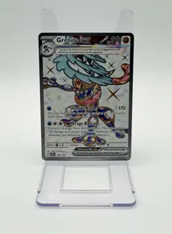 Greninja ex 198/167 Ultra Rare Full Art Twilight Masquerade Pokemon Card NM - Image 1