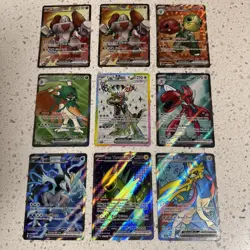 Pokemon 9 Card Full Art Ex Lot - Image 1