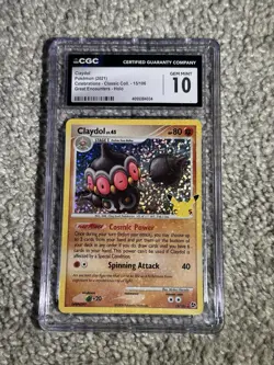 ✨ CGC 10 Claydol 15/106 Celebrations Great Encounters Holo Pokemon Card GEM MINT - Image 1