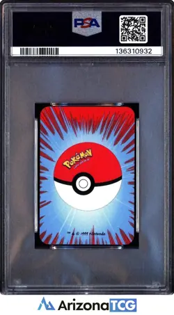 Pokemon 1999 Wigglytuff Red 8 Diamonds Bicycle Pokemon Mini Playing Cards PSA 10 - Image 2