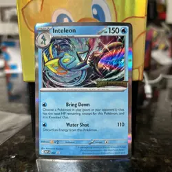 Pokemon Inteleon Stage 2 Mega Evolution Promo Regular 150 HP Card 002 - Image 1