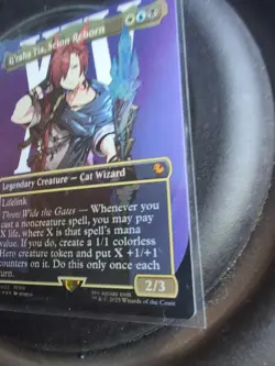 MTG Magic the Gathering FOIL G'raha Tia, Scion Reborn Borderless FIC! - Image 4
