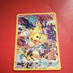 Pokemon TCG Pikachu Crown Zenith Holo Card 160/159 Secret Rare - Image 1