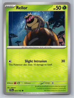 Rellor #023/162 SV05: Temporal Forces Common - Pokemon Cards G10 - Image 1