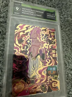 BM6-032 Majin Buu: Pure Super Dragon Ball Heroes Trading Card UR NM Near Mint - Image 3