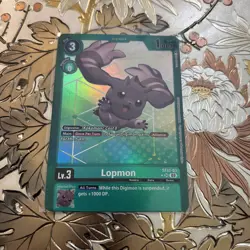 Digimon Card Game Lopmon Alternate Art Foil ST17-03 - Image 1
