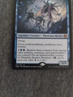 MTG 1X Tekuthal, Inquiry Dominus X1 Phyrexia: All Will Be One Magic - NM/MT - Image 5