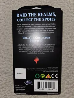 Magic The Gathering Kaldheim Collector Booster Pack Brand New Factory Sealed Box - Image 2