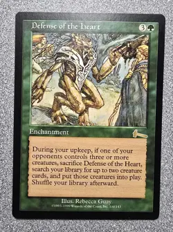 Defense of the Heart - Urza's Legacy - NM - More 99c Auctions! - Image 1