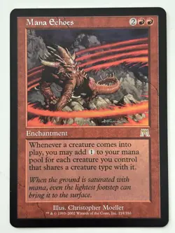 Mana Echoes Onslaught Light Play MTG Magic the Gathering - Image 1