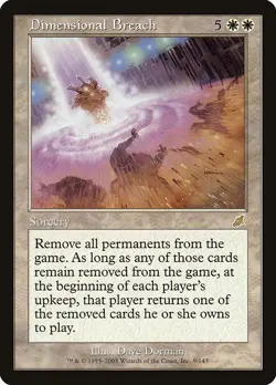 Dimensional Breach 1x MtG Scourge SCG PLAYED - Image 1