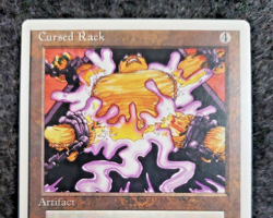 Cursed Rack - Fourth Ed: #312, Magic: The Gathering NM NEVER PLAYED (DS3D1H8) - Image 3