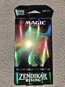 Magic The Gathering Zendikar Rising Collector Booster Pack Factory Sealed Box - Image 1